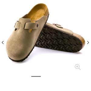 Birkenstock Suede Clog NIB size 38.